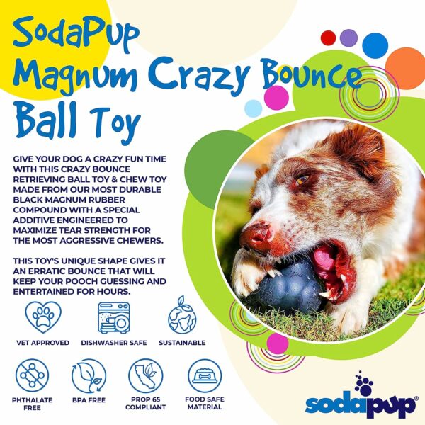 Magnum Crazy Bounce – Retrieving and Chew Toy - Image 4